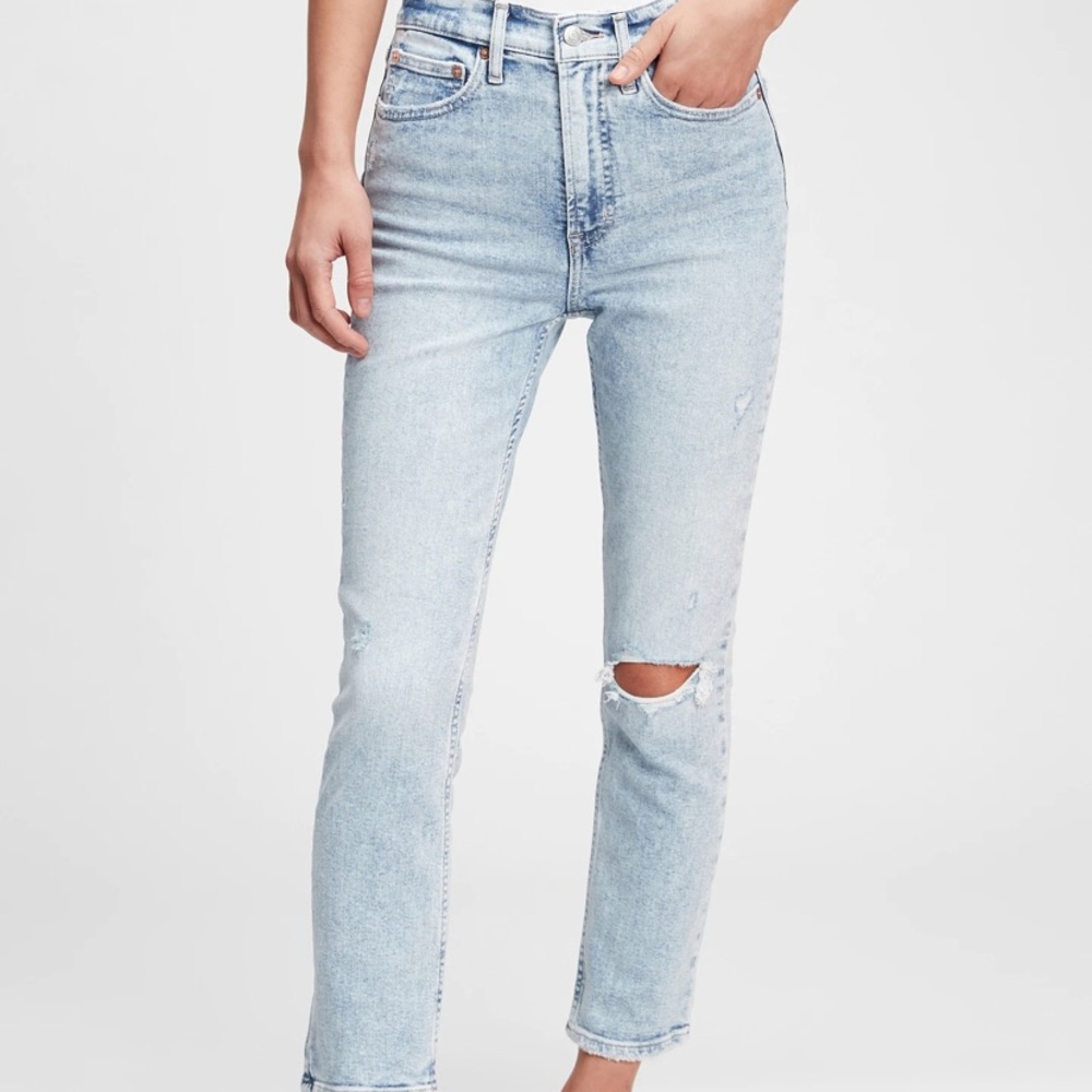 NWT Gap cigarette jeans size 27 short